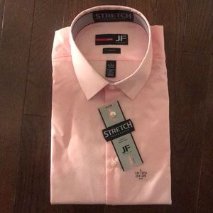 Brand new pink slim J.Ferrar dress shirt